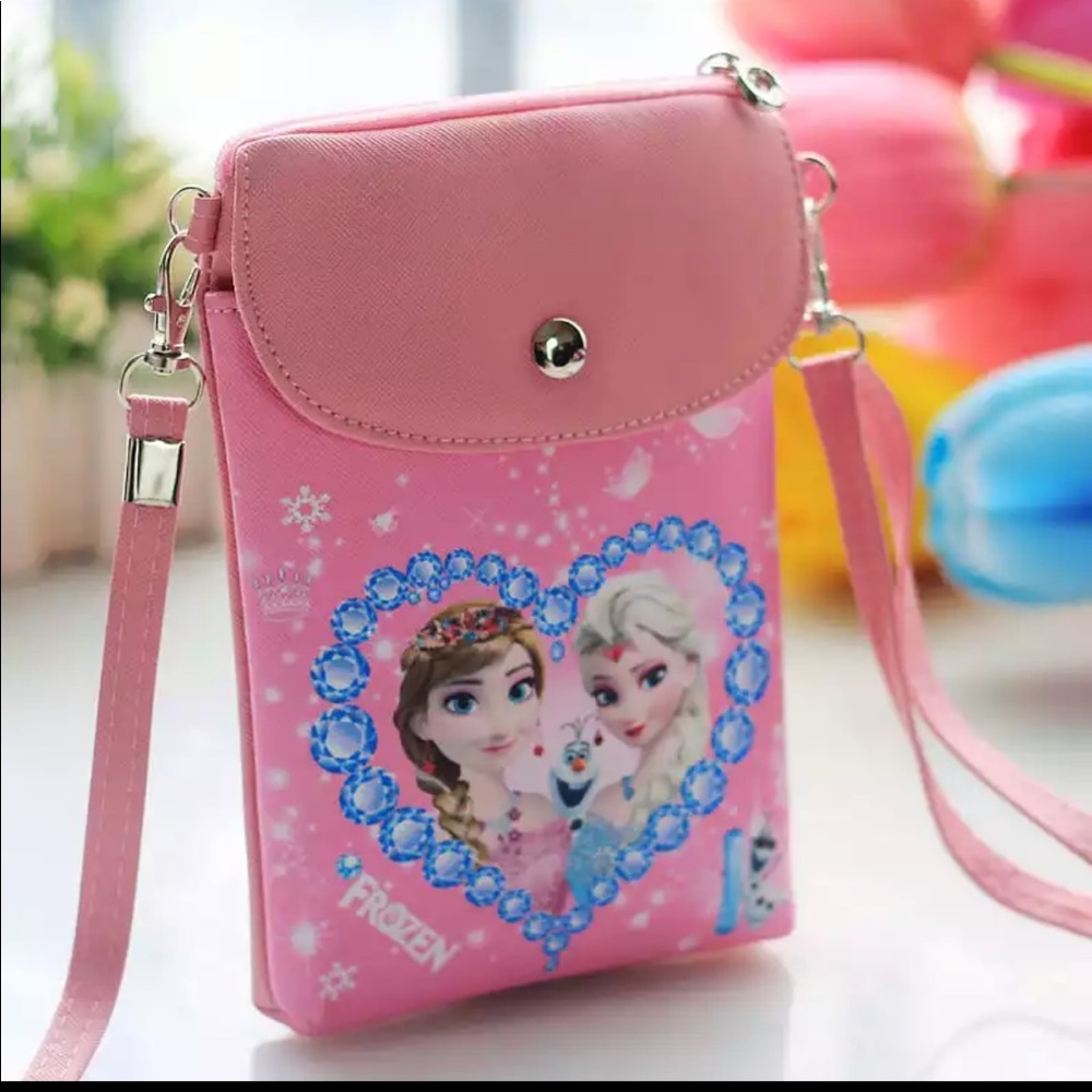 ❄️NEW❄️Frozen Anna ❤️ Elsa Cross Body ❤️Purse❄️